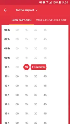 Rhônexpress Airport Lyon android App screenshot 3